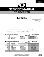 JVC KDS-555-Service-Manual 